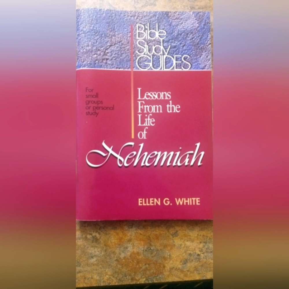 Bible Study Guides: Lessons From the Life of Nehemiah - (Pink Cover)